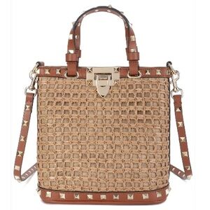 TIFFANY AND FRED RAFFIA BAG🥰